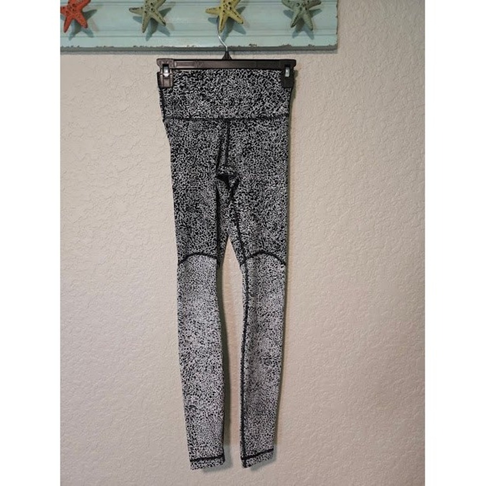 Lululemon Leopard Wunder Train Leggings - Picture 1 of 4